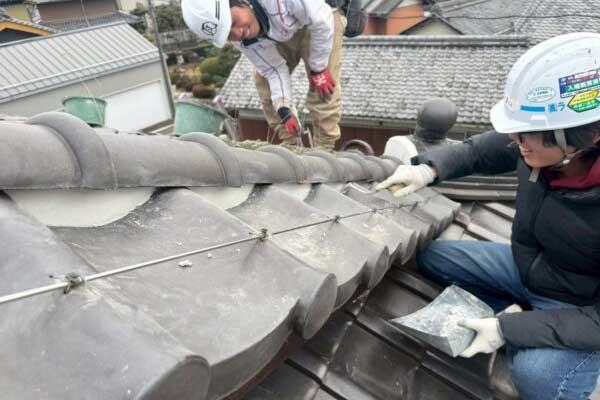 岐阜市の屋根専門業者、岐阜の屋根守り隊の一緒に仕事をされている職人さんとの関係について