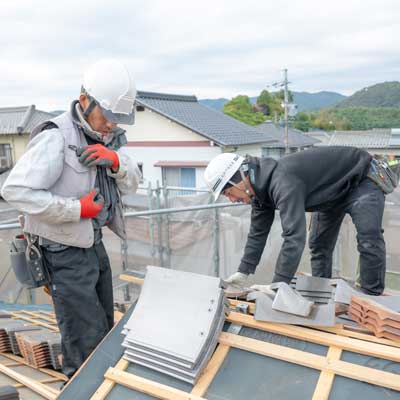 有資格者による「責任施工」