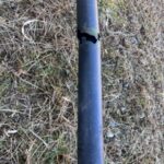 岐阜市にて雨漏り修理・雨樋交換|雪害による軒樋破損を火災保険で対応 施工前