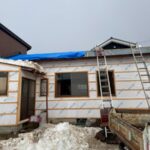 能登地震復興工事で屋根修理〈瓦からスーパーガルテクト〉 施工前