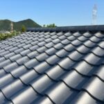 岐阜市にて新築の瓦屋根工事〈軽量・耐震性に優れた棟〉 施工後