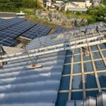 岐阜市にて新築の瓦屋根工事〈軽量・耐震性に優れた棟〉 施工前