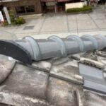岐阜市にて雨漏り修理・棟の軽量化・漆喰塗り直し 施工後